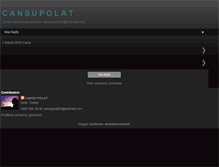 Tablet Screenshot of cansupolat.blogspot.com