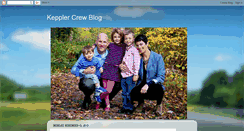 Desktop Screenshot of kepplercrew.blogspot.com