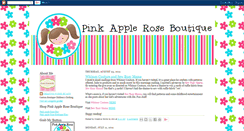 Desktop Screenshot of pinkappleroseboutique.blogspot.com