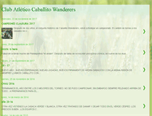 Tablet Screenshot of caballitowanderers.blogspot.com