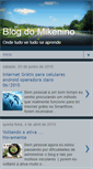 Mobile Screenshot of blogdomikenino.blogspot.com