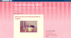 Desktop Screenshot of goodmorningsmsin.blogspot.com