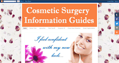 Desktop Screenshot of cosmeticsurgeryinformationguides.blogspot.com