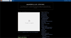 Desktop Screenshot of mandrillusphinx.blogspot.com