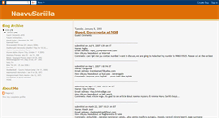 Desktop Screenshot of naavusariilla.blogspot.com