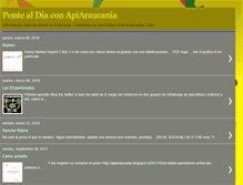 Tablet Screenshot of apiaraucania.blogspot.com