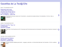 Tablet Screenshot of lateclaenegacetillas.blogspot.com