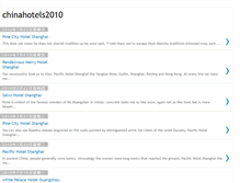 Tablet Screenshot of chinahotels2010.blogspot.com