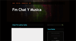 Desktop Screenshot of fmchatymusica.blogspot.com