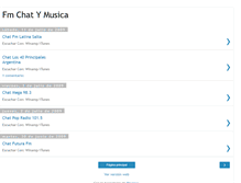 Tablet Screenshot of fmchatymusica.blogspot.com