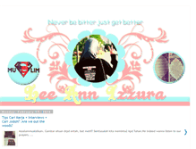 Tablet Screenshot of leeannizzura.blogspot.com