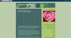 Desktop Screenshot of primprimblogthingy.blogspot.com