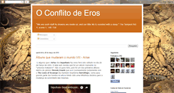 Desktop Screenshot of oconflitodeeros.blogspot.com