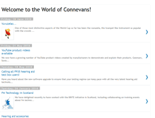 Tablet Screenshot of connevans.blogspot.com
