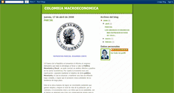 Desktop Screenshot of colombiamacroeconomica.blogspot.com