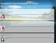 Tablet Screenshot of bangladeshi-tv-actress.blogspot.com
