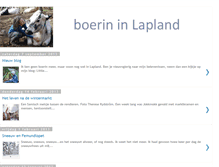 Tablet Screenshot of boerin-in-lapland.blogspot.com