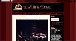 Desktop Screenshot of jazztrumpetproject.blogspot.com