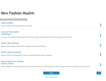 Tablet Screenshot of newfashionmuslim.blogspot.com