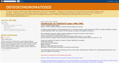 Desktop Screenshot of osteocondromatosis.blogspot.com