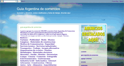Desktop Screenshot of guiaargentinadecomercios.blogspot.com