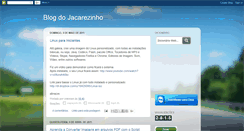 Desktop Screenshot of jacarezinh.blogspot.com