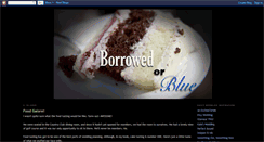 Desktop Screenshot of borrowedorblue.blogspot.com