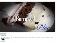 Tablet Screenshot of borrowedorblue.blogspot.com