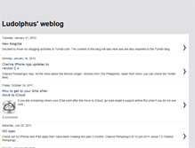 Tablet Screenshot of ludolphus.blogspot.com