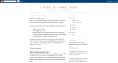 Desktop Screenshot of isverigeforetiden.blogspot.com