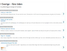 Tablet Screenshot of isverigeforetiden.blogspot.com
