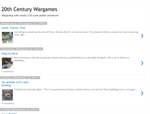 Tablet Screenshot of 20thcenturywargames.blogspot.com