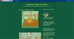 Desktop Screenshot of crashthepuppy.blogspot.com