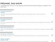 Tablet Screenshot of hollywood-reality-and-faith.blogspot.com