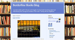 Desktop Screenshot of borderlinebooks.blogspot.com