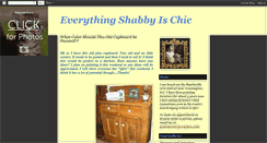 Desktop Screenshot of everythingshabbyischic.blogspot.com