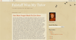 Desktop Screenshot of falstaffwasmytutor.blogspot.com