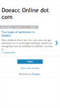 Mobile Screenshot of doeacconline.blogspot.com