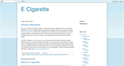 Desktop Screenshot of ecigarettenla.blogspot.com