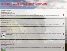 Tablet Screenshot of klaaskoopman.blogspot.com