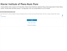 Tablet Screenshot of klaviarmusic.blogspot.com