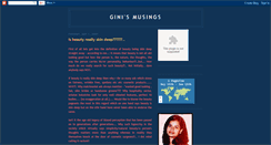 Desktop Screenshot of ginispeaks.blogspot.com