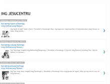 Tablet Screenshot of ingjesucentru.blogspot.com