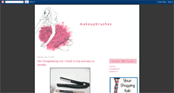 Desktop Screenshot of prettybrushes.blogspot.com