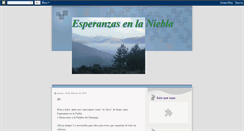Desktop Screenshot of esperanzasenlaniebla.blogspot.com