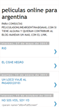 Mobile Screenshot of peliculaonlineargentina.blogspot.com