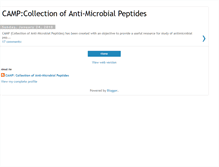 Tablet Screenshot of camp-antimicrobial.blogspot.com