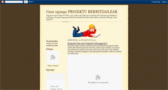 Desktop Screenshot of egungohezkuntza.blogspot.com