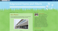 Desktop Screenshot of edgewoodyarns.blogspot.com