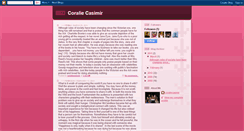 Desktop Screenshot of coraliecasimir.blogspot.com